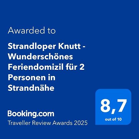 Strandloper Knutt - Wunderschoenes Feriendomizil Fuer 2 Personen In Strandnaehe Wangerooge Eksteriør bilde